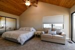 A Spacious Master bedroom features a king bed
